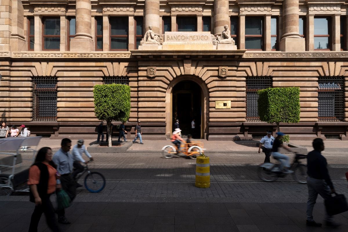 Sede del Banco de México (Banxico) en la Ciudad de México, México, el miércoles 6 de noviembre de 2024. Fotógrafa: Stephania Corpi/Bloomberg