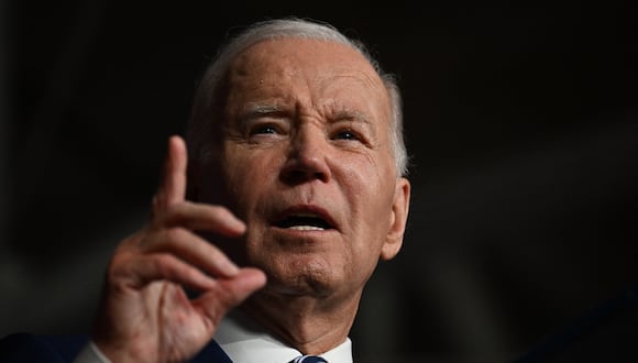 Biden calificó la situación económica de China de “crisis”, citando problemas en el sector inmobiliario y el elevado desempleo juvenil.  (Foto: AFP)