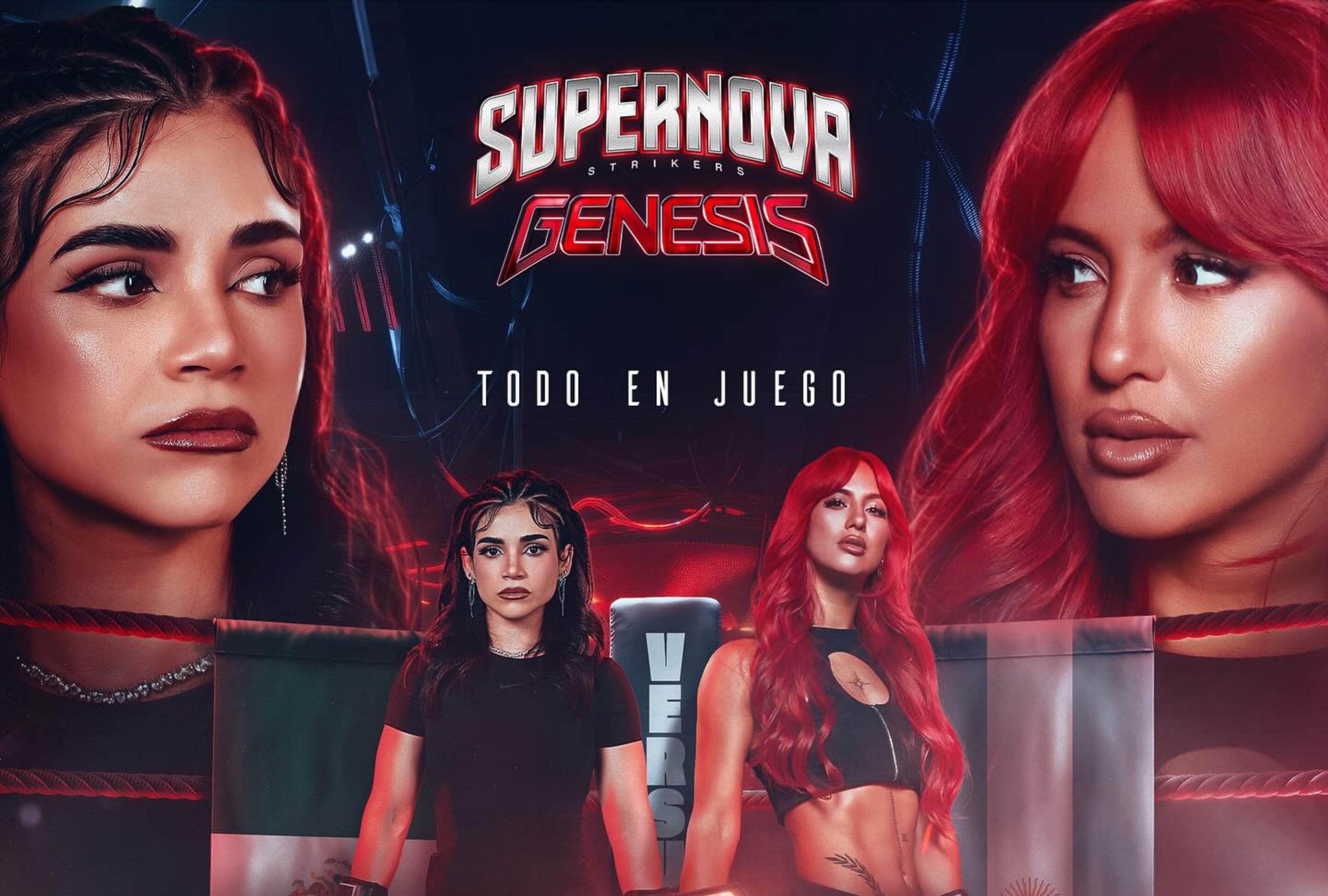 ¡Resultados finales! Mira cómo quedó la pelea de Flor Vigna vs. Alana Flores EN VIVO hoy por Supernova Génesis 2026. Conoce a la ganadora y los detalles de la cartelera online desde EE. UU. ¡Entérate de todo aquí! | Crédito: @supernovaboxing / Instagram / Composición Mag