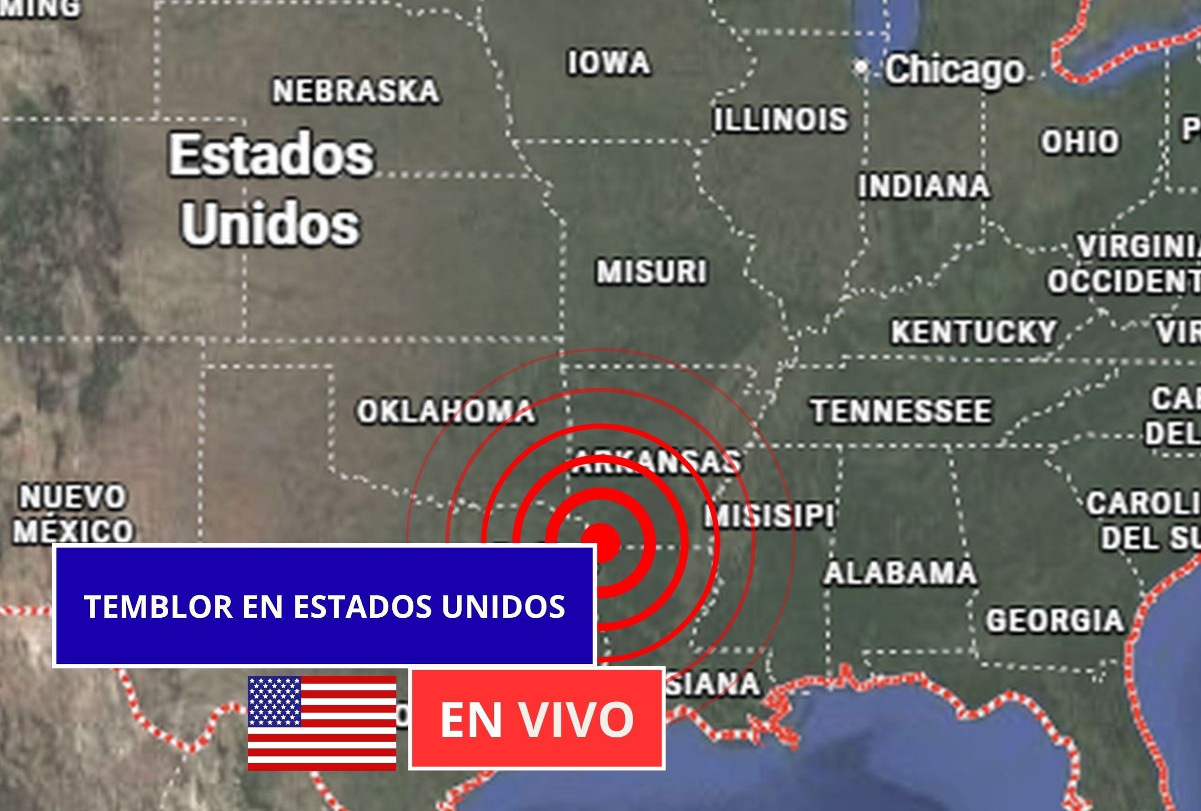 Temblor en Estados Unidos EN VIVO hoy, 11 de octubre 2026: hora exacta, magnitud y dónde fue el epicentro del último sismo del USGS