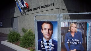 Duelo entre Macron y Le Pen sobre sus visiones de Francia a 6 días de elección