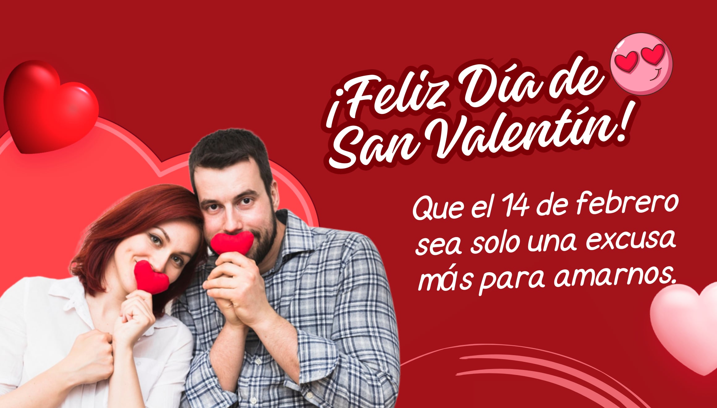 Que el 14 de febrero sea solo una excusa más para amarnos. | Crédito: canva.com / Composición Gestión Mix
