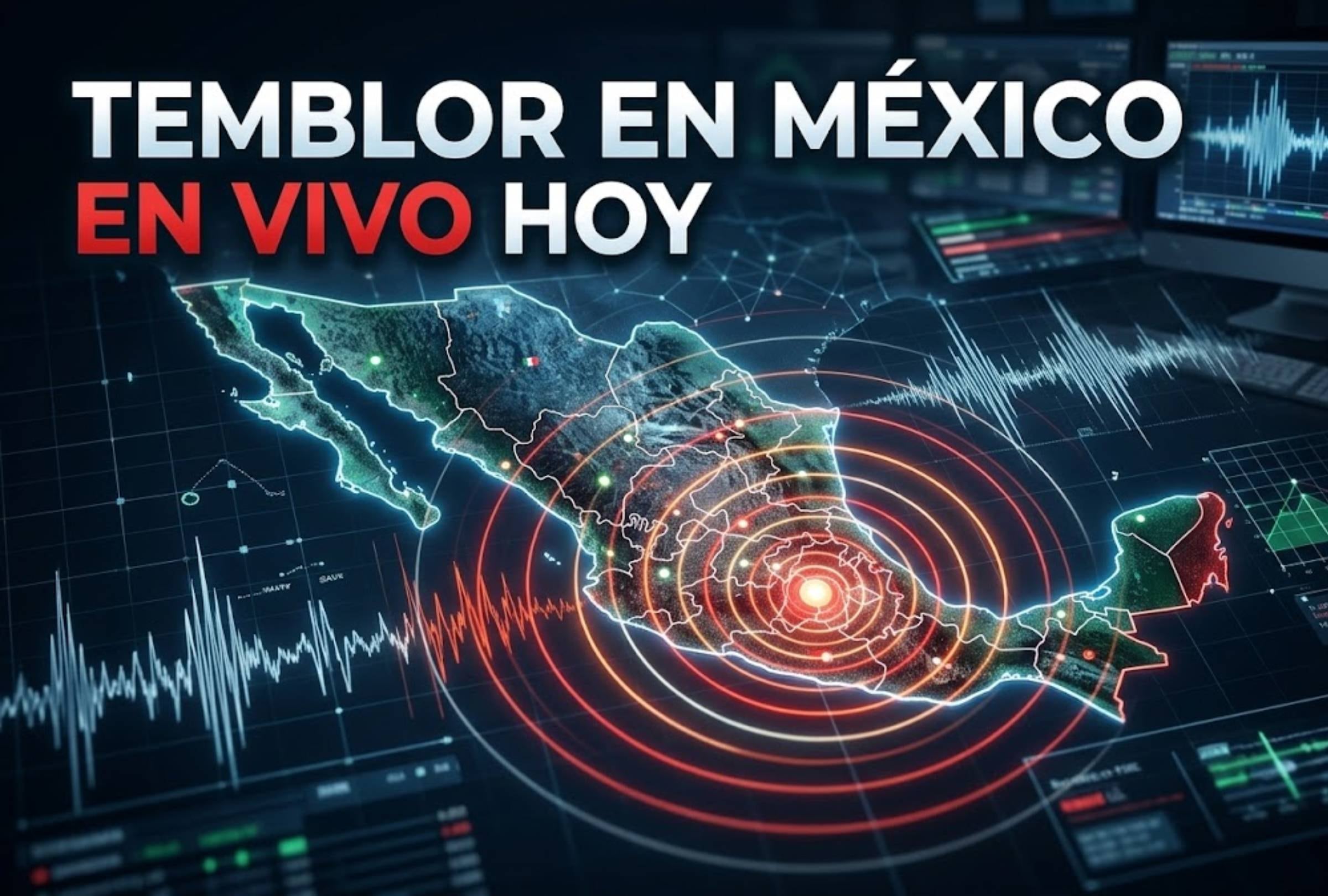 Revisa el reporte oficial del Servicio Sismológico Nacional (SSN) sobre los últimos movimientos sísmicos registrados en México hoy. (Imagen creada por la IA de Gemini)