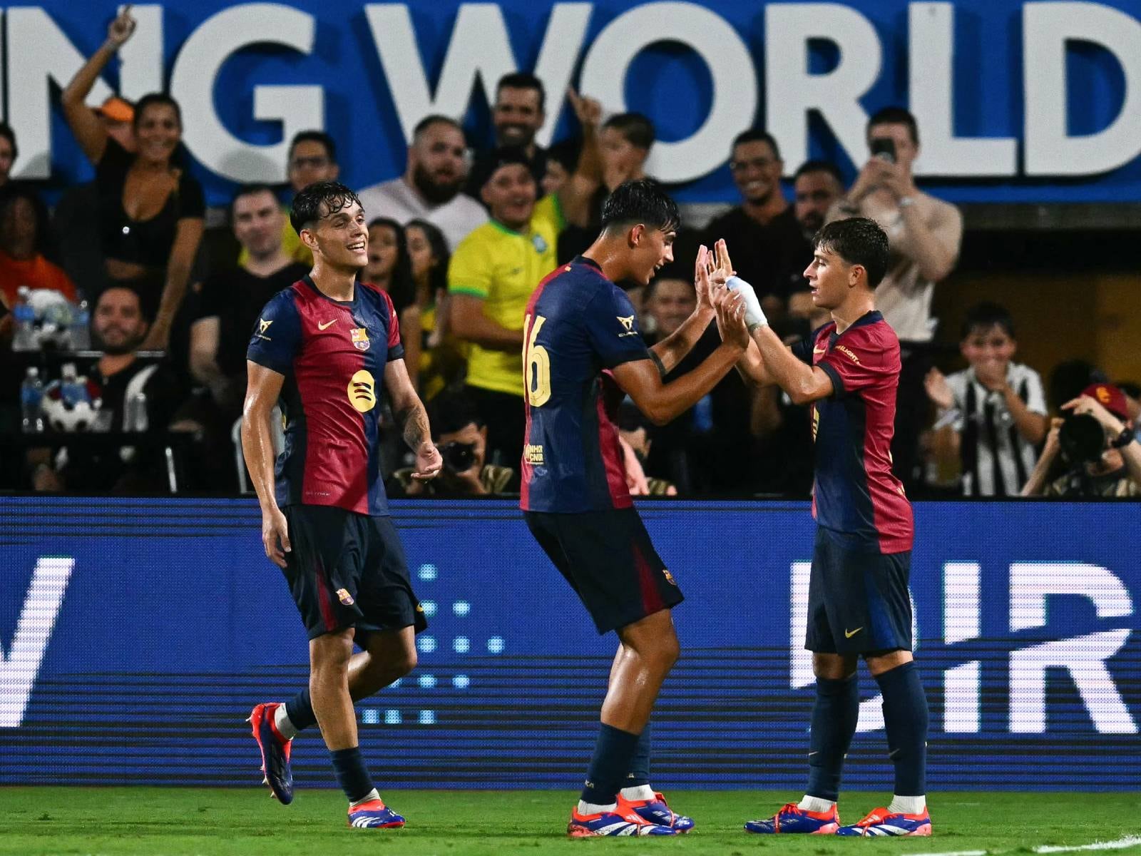 ¿Dónde ver partido FC Barcelona y Mónaco? Horario y canales para seguir el Trofeo Joan Gamper 2024 este sábado 10 de agosto desde el Estadio Olímpico de Montjuic, Barcelona (España). (Foto: CHANDAN KHANNA / AFP)