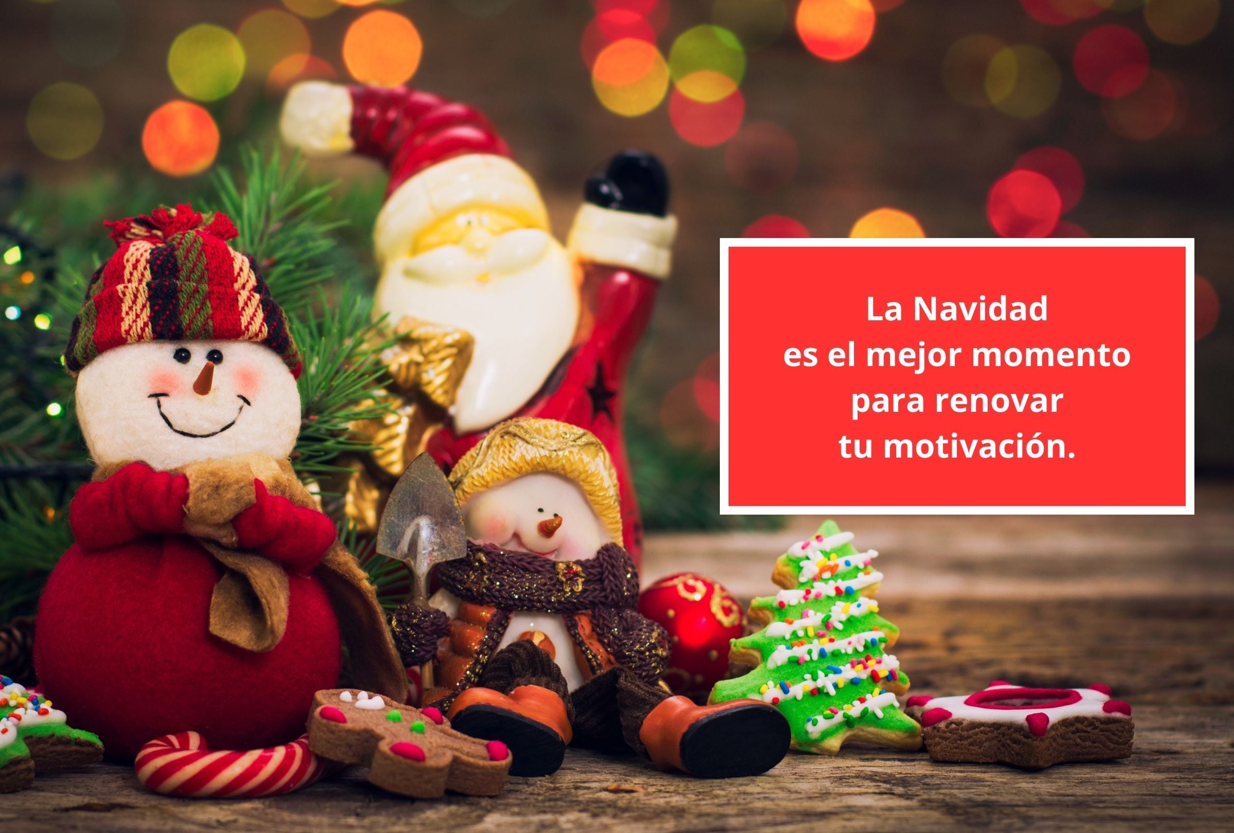 La Navidad es el mejor momento para renovar tu motivación. (Foto: Composición Gestión Mix)