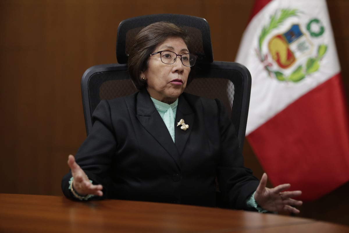 La titular del organismo además negó haber filtrado información sobre la investigación contra la actual fiscal de la Nación, Patricia Benavides. (Foto: GEC / Hugo Pérez)