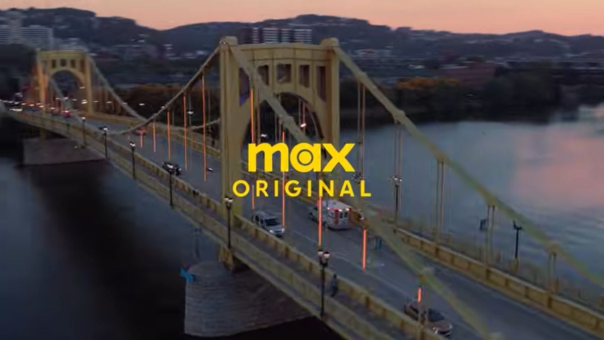 En “The Pitt 2”, una toma del Puente Roberto Clemente en Pittsburgh, Pensilvania (Foto: Warner Bros. Television / HBO Max)