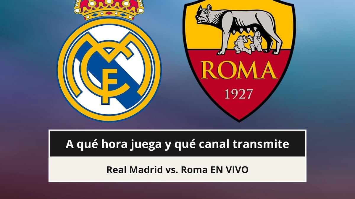 ¿A qué hora juega y qué canal transmite Real Madrid vs. Roma EN VIVO hoy por la Champions League 2026?