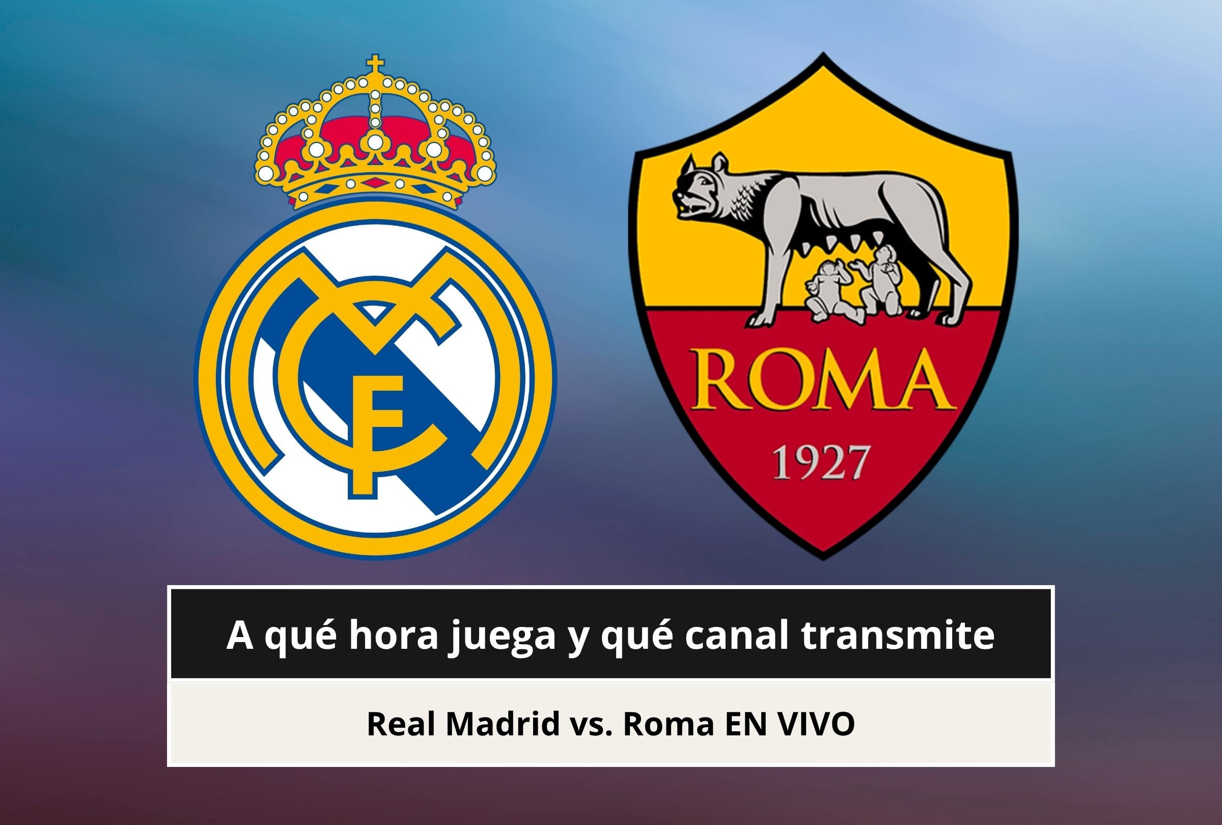 Revisa esta nota para que sepas a qué hora inicia y qué canal transmite el Real Madrid vs. Roma por la Champions League 2026. (Foto: Composición Canva - Mag)