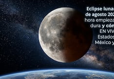 Eclipse lunar parcial de agosto 2026: a qué hora empieza, cuánto dura y cómo verlo EN VIVO desde Estados Unidos, México y España