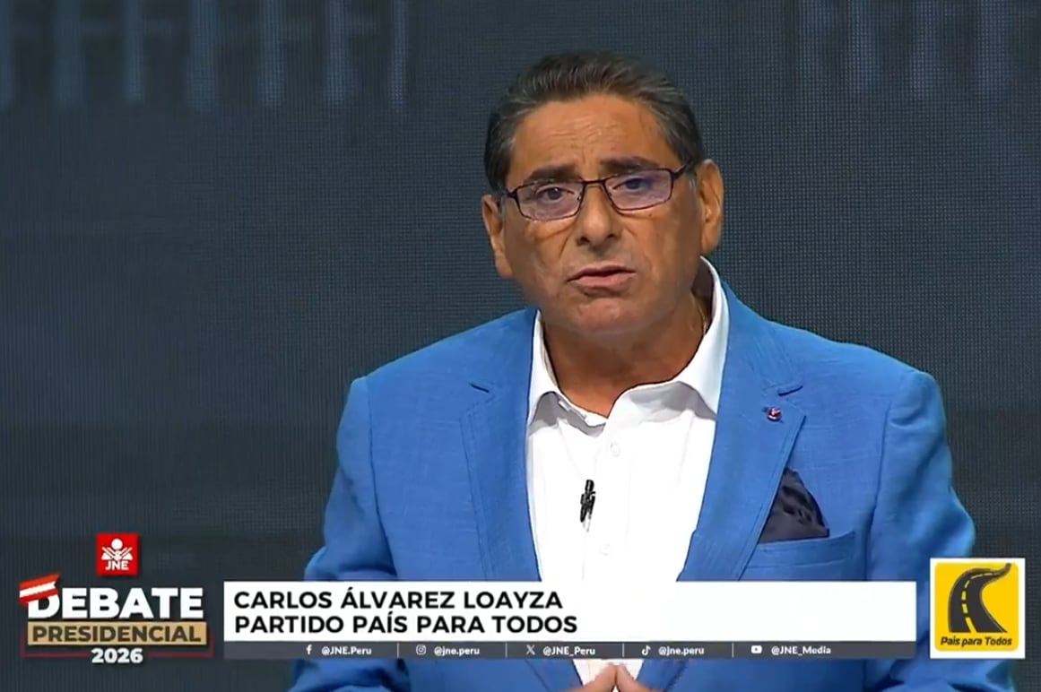 Carlos Álvarez planteó aplicar la pena de muerte para sicarios, crear una autoridad anticorrupción independiente y construir megapenales. Foto: Captura TV.