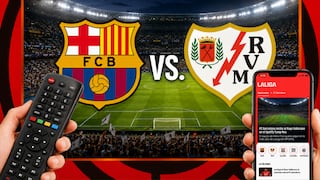 ¿A qué hora juega y qué canal transmite FC Barcelona vs. Rayo Vallecano por LaLiga 2026?