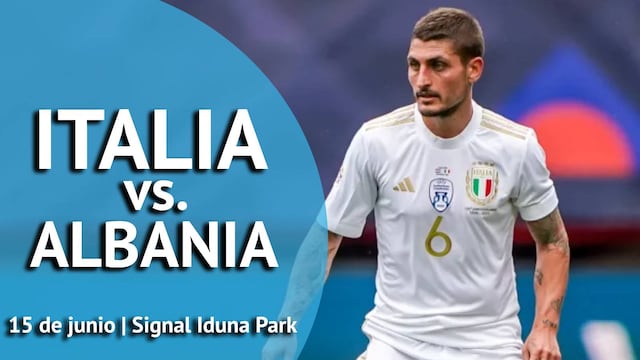 ¿A qué hora jugaron y en qué canal pasaron Italia vs. Albania por la Eurocopa 2024?