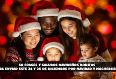 ❄️ 50 saludos y frases navideñas originales y bonitas para enviar este 24 de diciembre de 2025 por Navidad