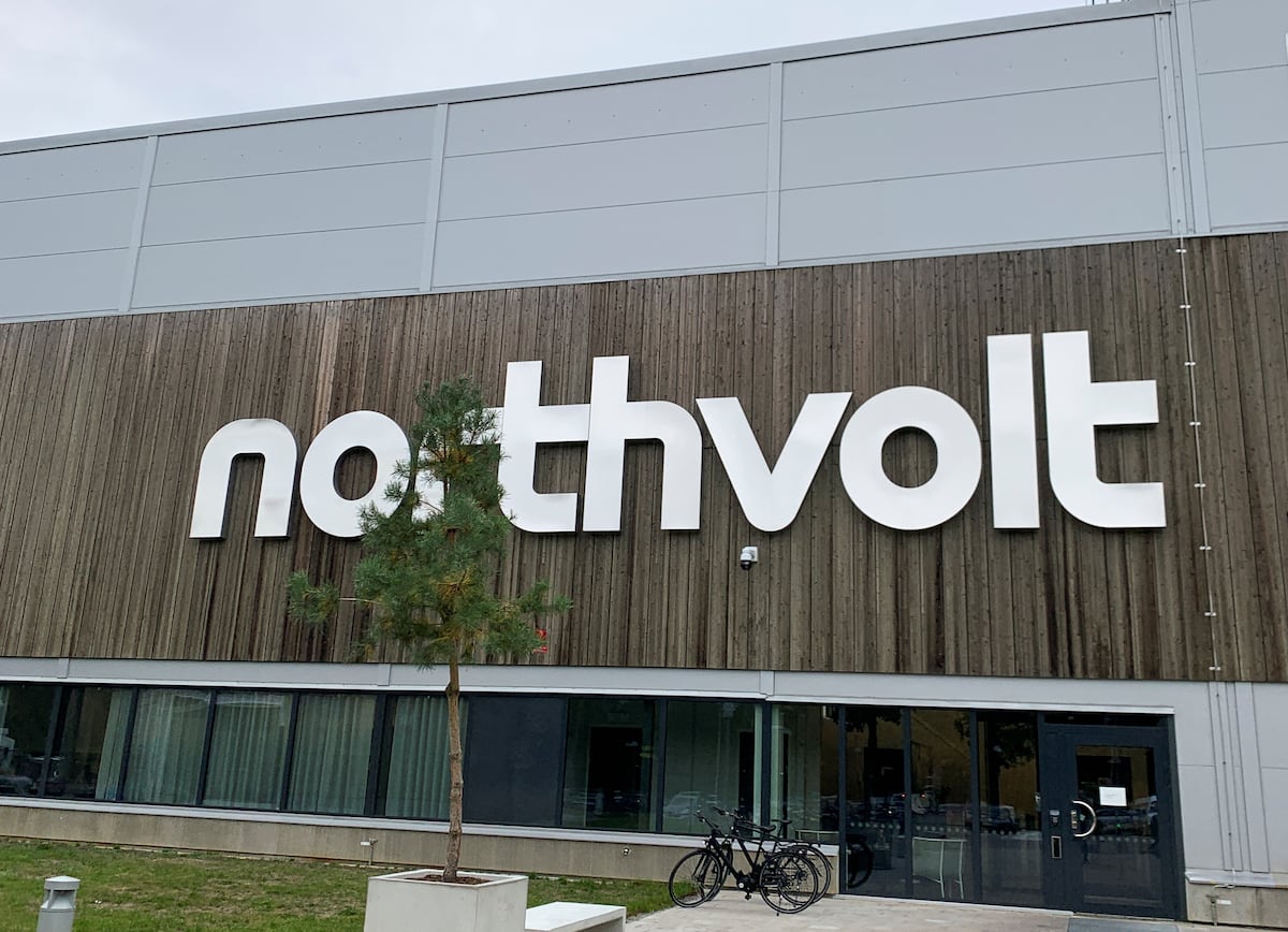 Northvolt anunció en setiembre la supresión de 1,600 empleos, o sea un cuarto de sus efectivos. Quedaron unos 5,000 trabajadores. REUTERS/Helena Soderpalm.