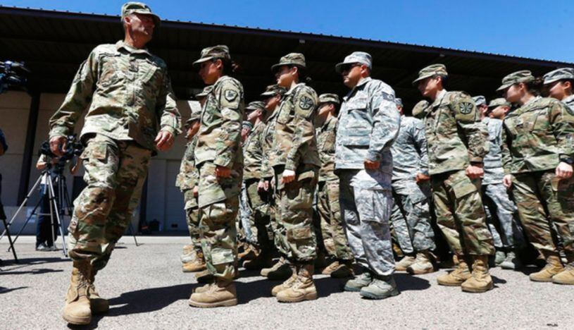 Zona militar. (Foto referencial: AP)