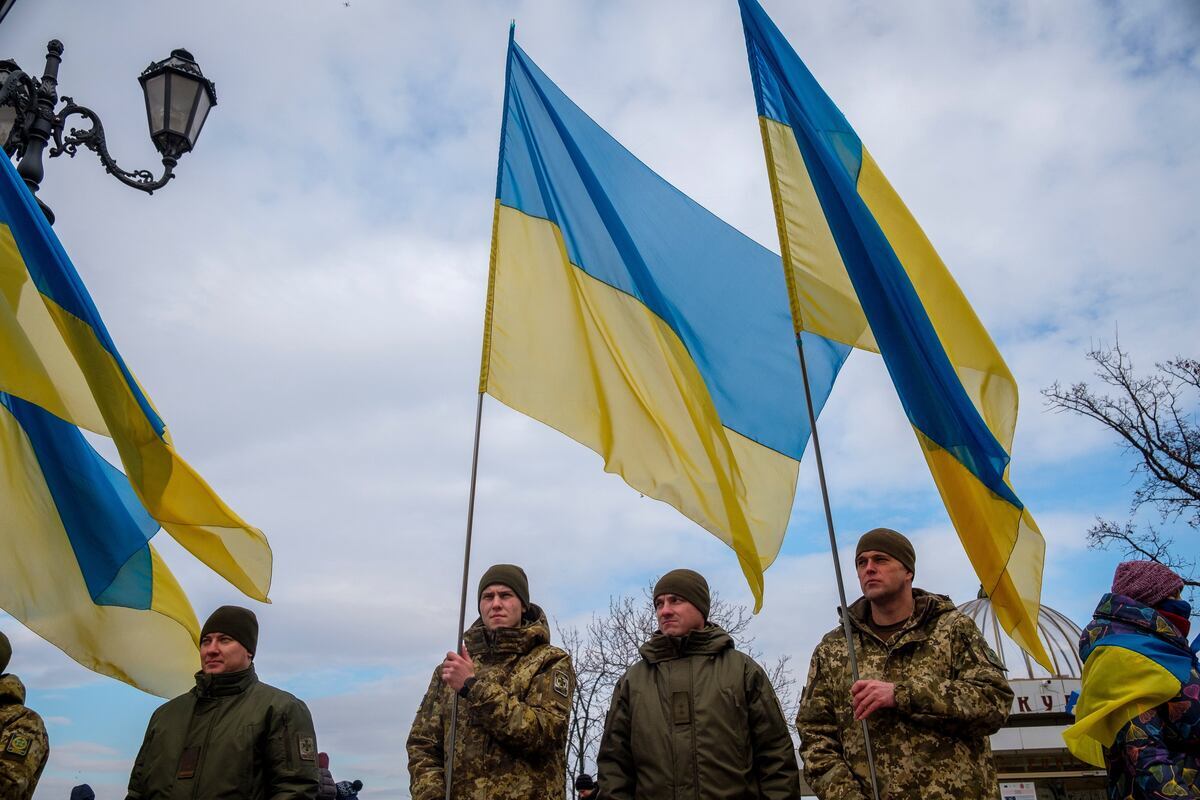 Se trata -precisó- de “dar una perspectiva europea” a Ucrania para concretar su “aspiración europea” y eso necesitará debatir con las autoridades de Kiev. Photographer: Christopher Occhicone/Bloomberg