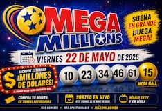 Números ganadores del Mega Millions EN VIVO hoy, 22 de mayo 2026: consulta esta noche resultados del sorteo con jackpot de $296 millones en EE.UU.