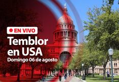 Temblor en USA hoy, 6 de agosto - hora, epicentro y magnitud, según USGS