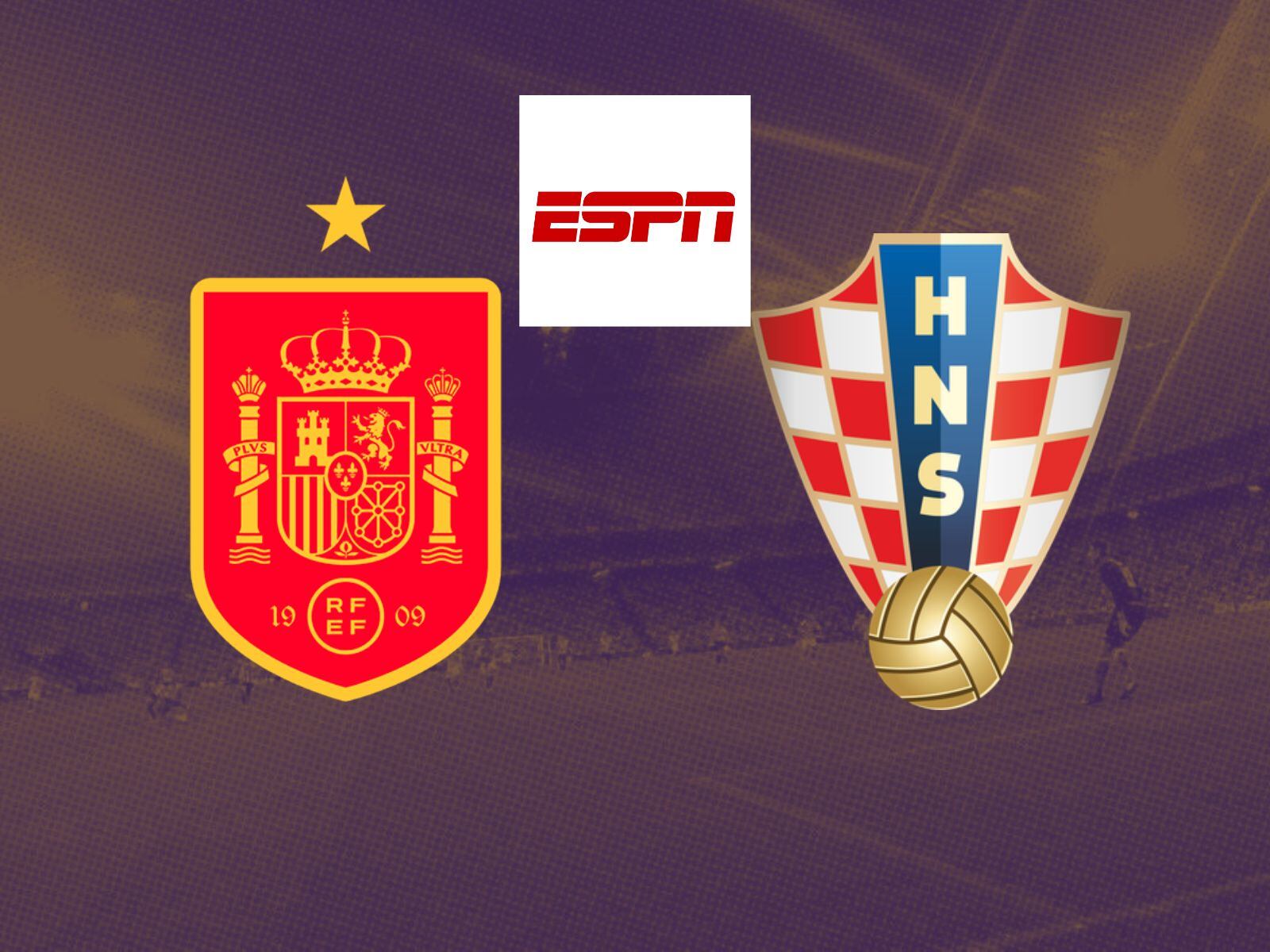 Vive la emoción del España vs. Croacia por la Eurocopa 2024 de forma gratuita_ descubre cómo verlo en vivo a través de ESPN, tanto por TV como online. | Crédito: Canva / Composición Mix