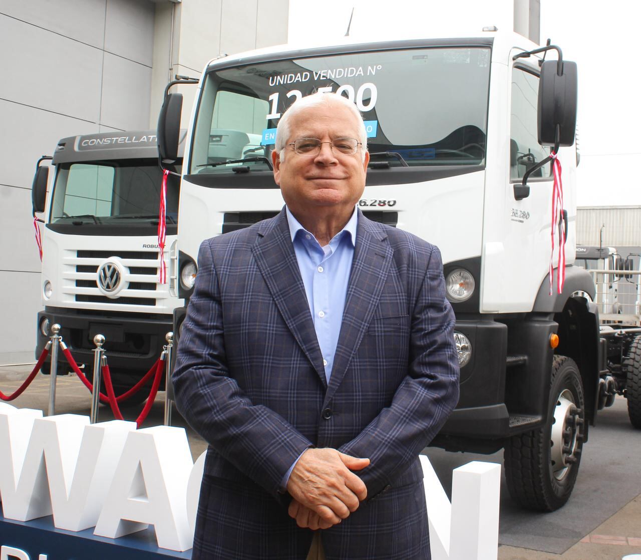 Luis, Alvarado, director Comercial de Camiones y Buses en Euromotors, representante de Volkswagen. (Foto: VW)