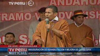 Las Bambas: Ollanta Humala defiende proyecto minero y la empresa MMG Limited