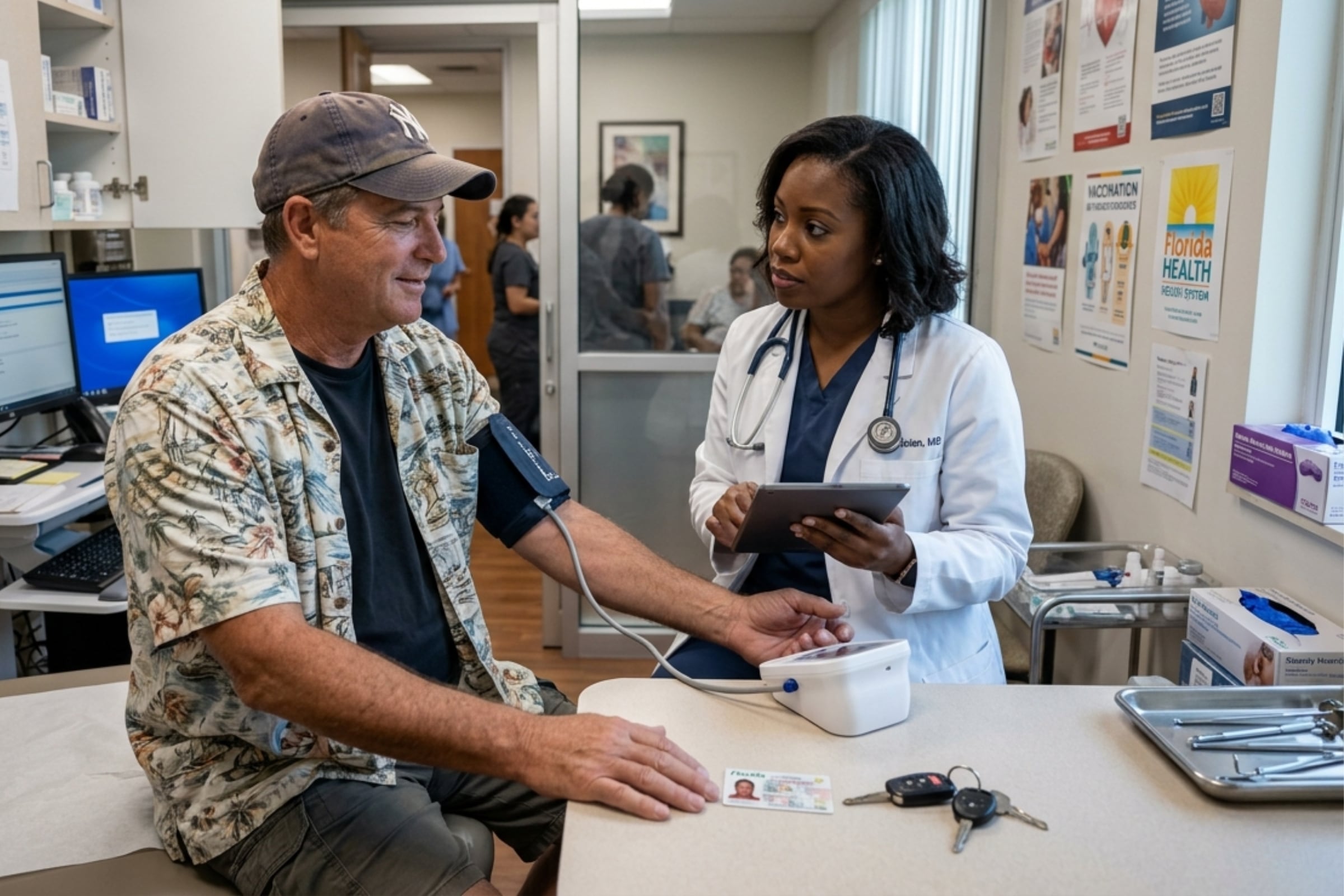 El programa de evaluación médica es obligatoria para obtener la licencia de conducir de Florida. (Crédito: Imagen creada por El Comercio MAG usando Gemini / Imagen referencial no válida legalmente, solo usada con fines educativos)