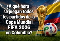 ¿A qué hora se juegan todos los partidos de la Copa Mundial FIFA 2026 en Colombia?