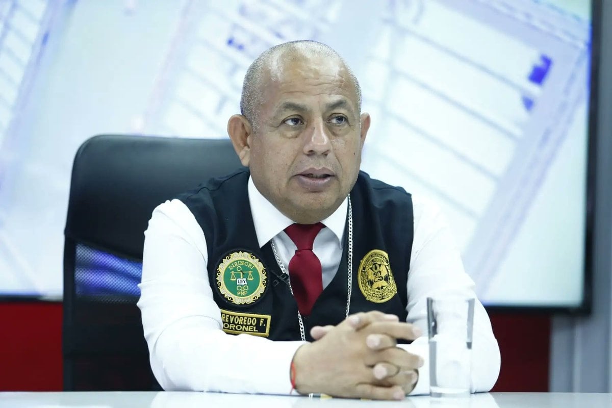 Revoredo había sido nombrado jefe de la Dirincri el 29 de diciembre de 2025 y asumió sus funciones el 1 de enero de este año. (Foto: Andina)