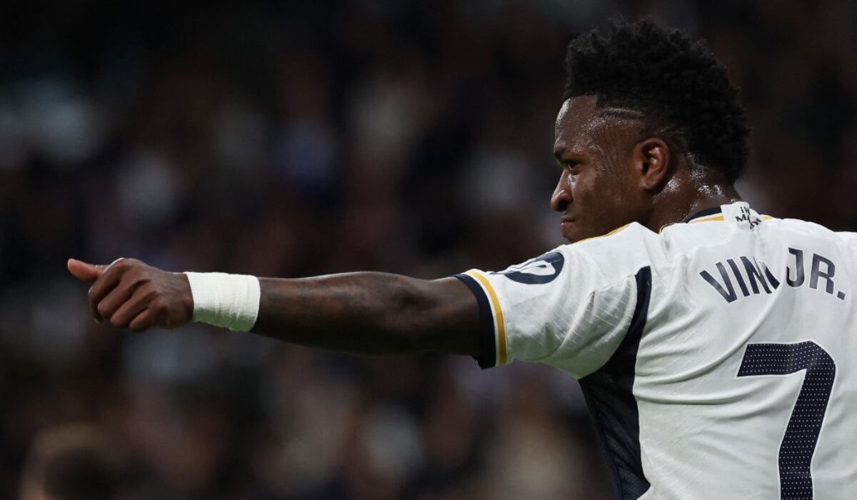 Vinicius Junior es uno de los titulares indiscutibles en Real Madrid. (Foto: AFP)