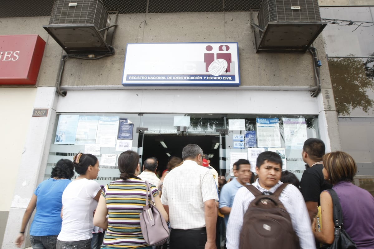 A través de un comunicado, Reniec sostuvo que su base de datos se encuentra intacta. (Foto: GEC)