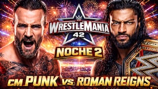 ¿A qué hora empieza y en qué canal transmiten WWE WrestleMania 2026 (Noche 2) EN VIVO hoy 19 de abril en EE.UU., Colombia y México?