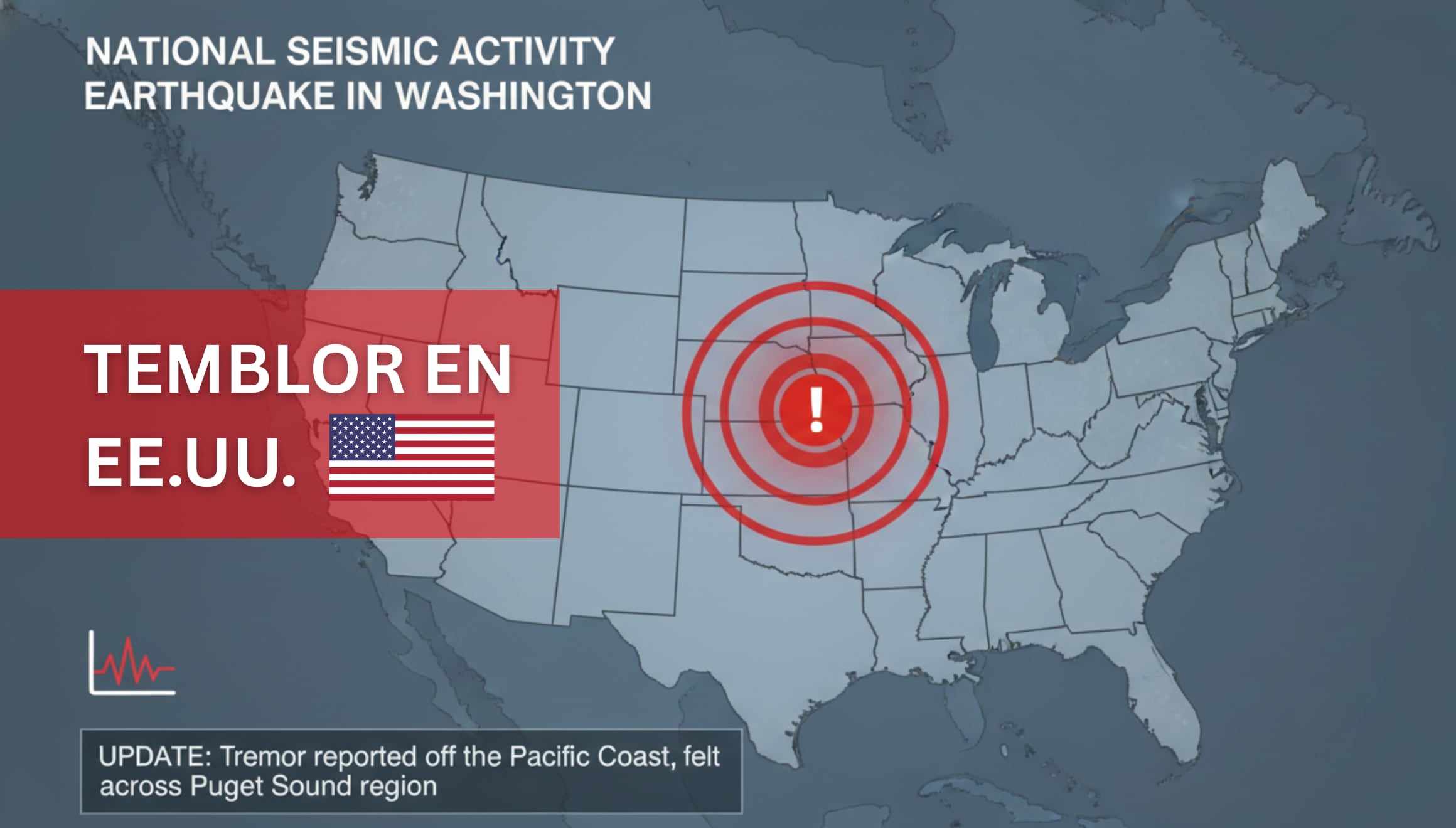 Conoce el reporte del USGS sobre el temblor en EE. UU. hoy 21 de marzo 2026. Descubre de la magnitud y el epicentro en California o Nueva York en vivo. Mantente seguro con la información actualizada del último sismo. | Imagen referencial creada por Gestión Mix usando la IA de Gemini / Composición GEC