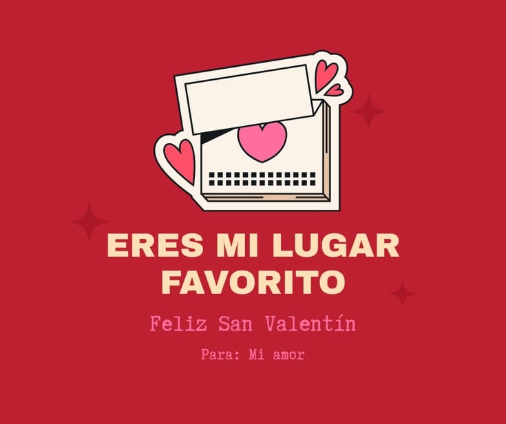 Envíale a tu novia una de estas 30 tarjetas llenas de mensajes de amor, para celebrar este 14 de febrero un Feliz San Valentín 2026. (Foto: Pinterest)