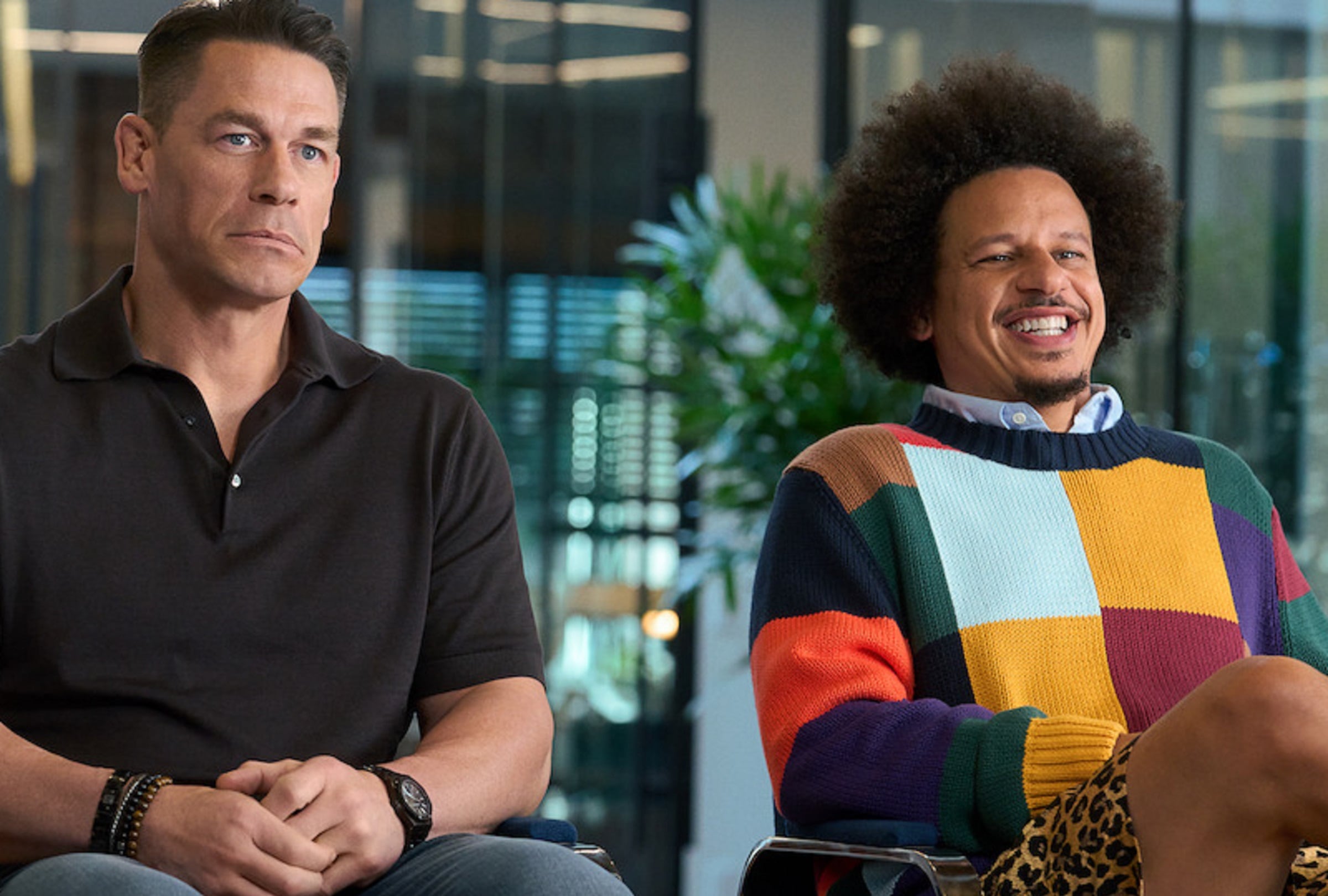 Eric André y John Cena son los protagonistas de la irreverente comedia "Little Brother", dirigida por Matt Spicer y escrita por Jarrad Paul y Andrew Mogel (Foto: Netflix)