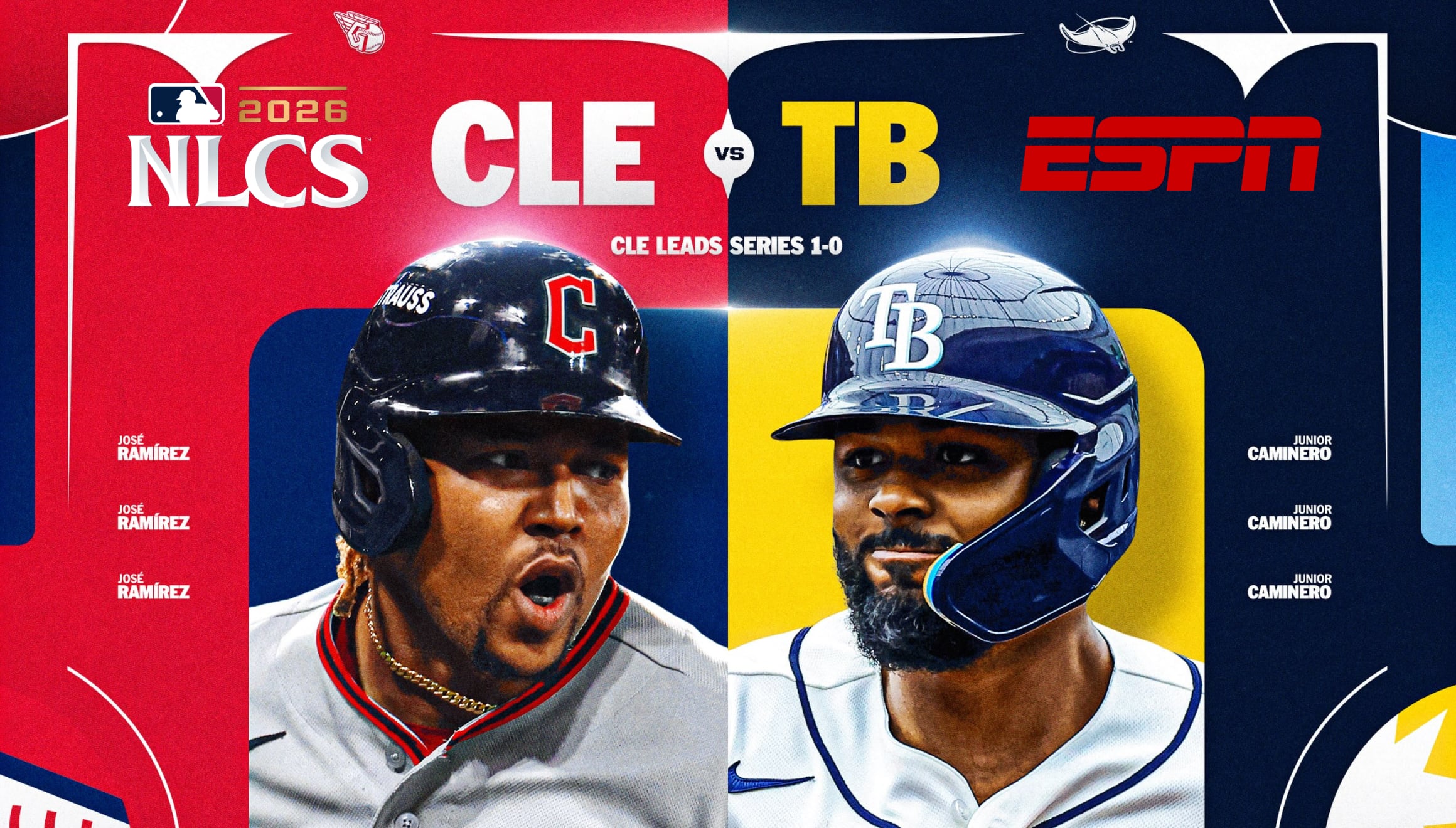 ESPN EN VIVO GRATIS - cómo ver Juego 2 de Guardians vs. Rays EN DIRECTO por MLB TV y Disney Plus Online