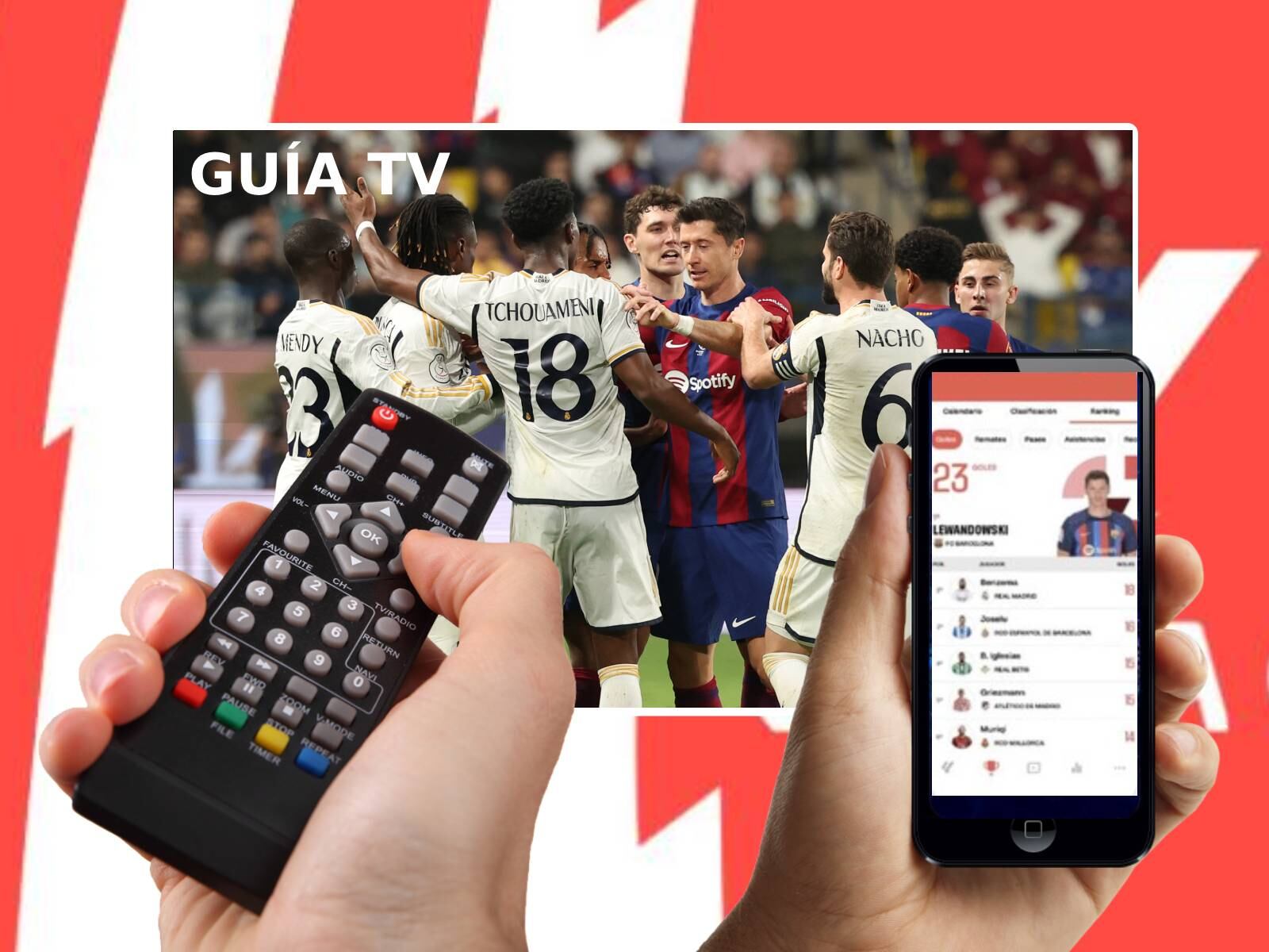 Lista de canales de televisión y plataformas online para ver el partido Real Madrid vs. FC Barcelona por la fecha 11 de LaLiga EA Sports 2024-25 desde el Santiago Bernabéu, España (Foto: AFP)