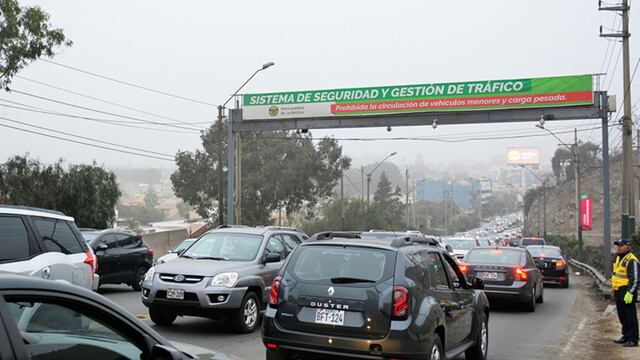 ‘Pico y placa’: plan de restricción vehicular no se aplicará en La Molina