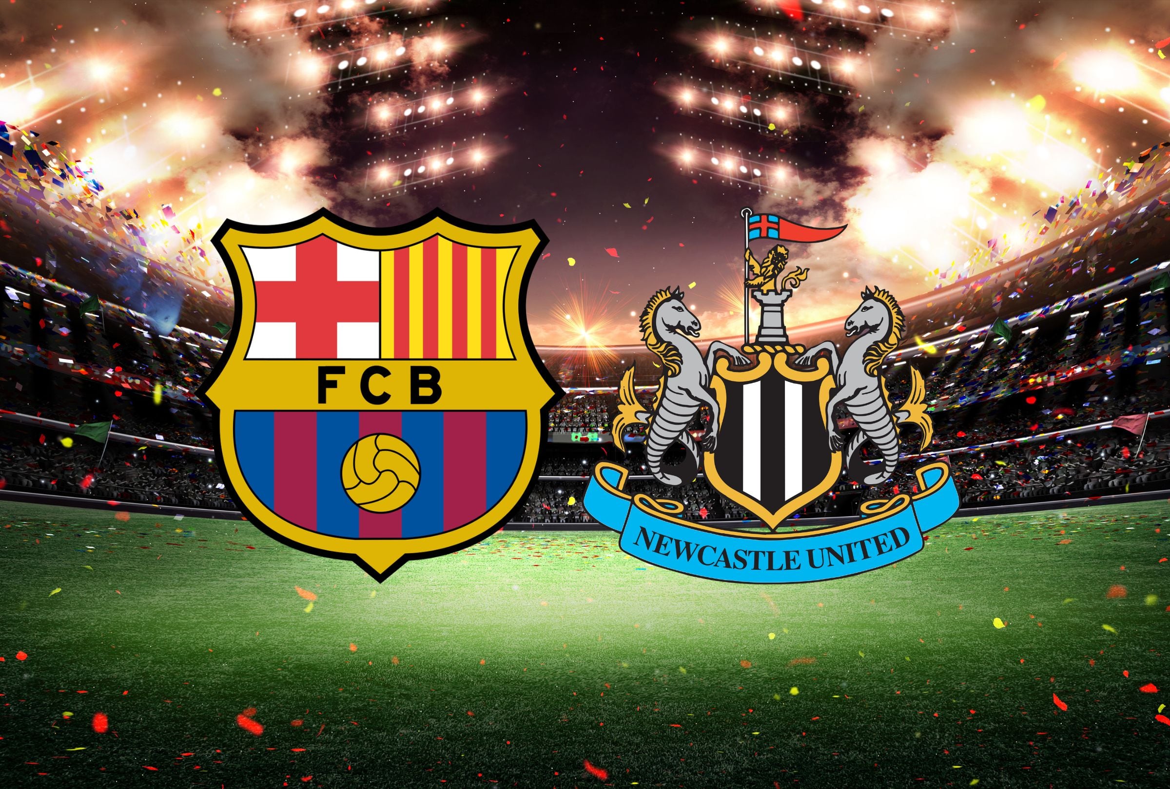 Revisa esta nota para que sepas en qué canal se puede ver el FC Barcelona - Newcastle United EN VIVO por la Champions League. (Foto: Composición Gestión Mix)