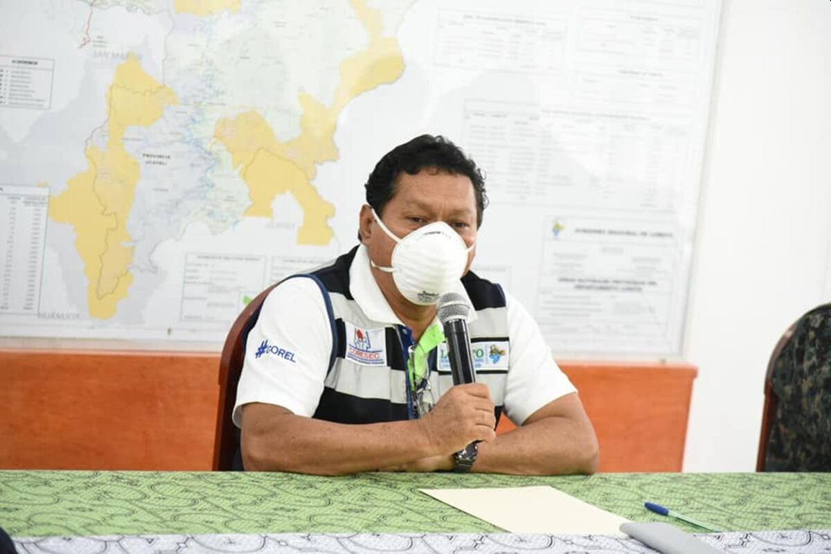 Elisbán Ochoa no descartó paro regional en Loreto. (Foto: Gobierno Regional de Loreto)