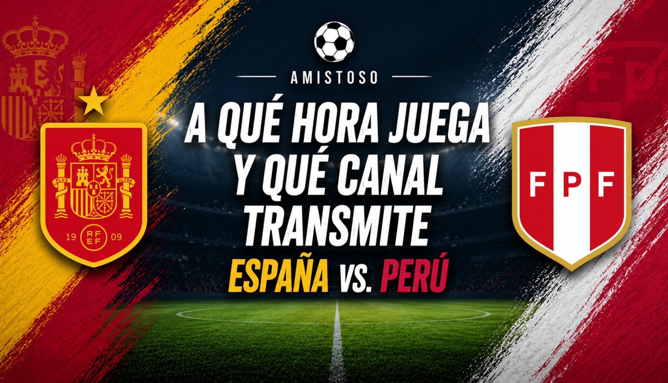Revisa los horarios y canales para ver el amistoso de España vs. Perú, sin Lamine Yamal, como preparación de cara a la Copa del Mundo 2026. (Foto: imagen creada por Gestión Mix utilizando la IA de Chat GPT)