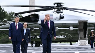 La foto que Trump mostró a Xi Jinping para burlarse del expresidente Joe Biden