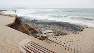 Miraflores: vecinos alertan sobre la destrucción de un tramo del malecón de la Costa Verde