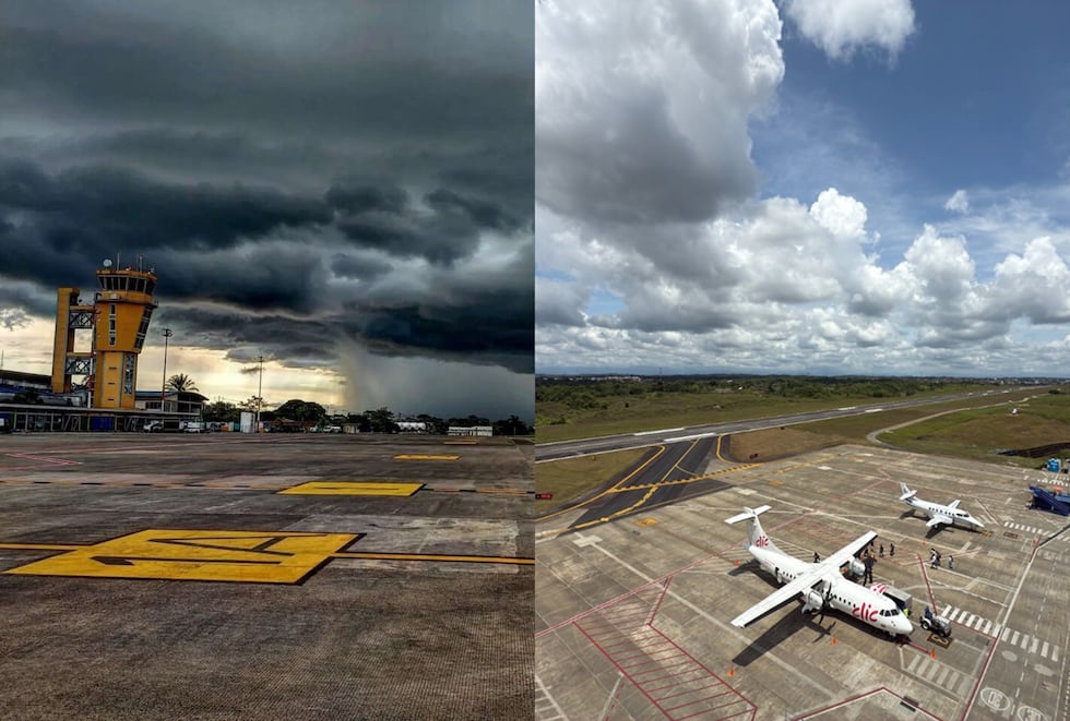 El Aeropuerto Álvaro Rey Zuñiga o Aeropuerto El Caraño se encuentra ubicado a 2 km de la ciudad de Quibdó, Chocó, Colombia. Operan en él las aerolíneas Aexpa, TAC Colombia, EasyFly, Satena, entre otras. | Crédito: Wikipedia / medellin.gov.co