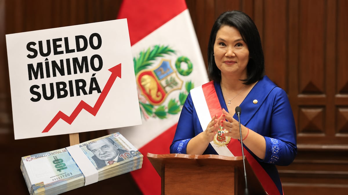 Sueldo mínimo subiría a S/ 1,300 en gobierno de Fujimori: ¿economía “aguantaría” incremento? | ECONOMIA | GESTIÓN