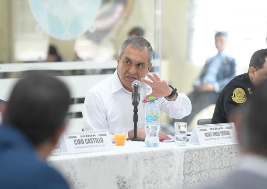 Seguridad ciudadana | Vicente Romero, ministro del Interior. (Foto: Difusión)