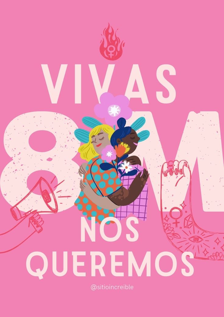 Elige una de estas 50 imágenes por el Día de la Mujer 2026 y conmemora este 8M una fecha especial en la lucha del género por la igualdad. (Foto: Pinterest)