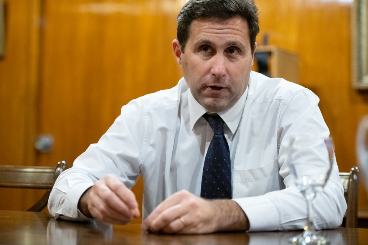 Diego Labat fue presidente del banco central de Uruguay desde 2020 hasta julio de este año.