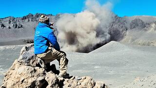 IGP pide elevar nivel de alerta del volcán Ubinas de amarillo a naranja