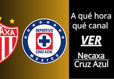 ¿A qué hora juega y qué canal transmite Necaxa vs. Cruz Azul por la Liga MX 2026?